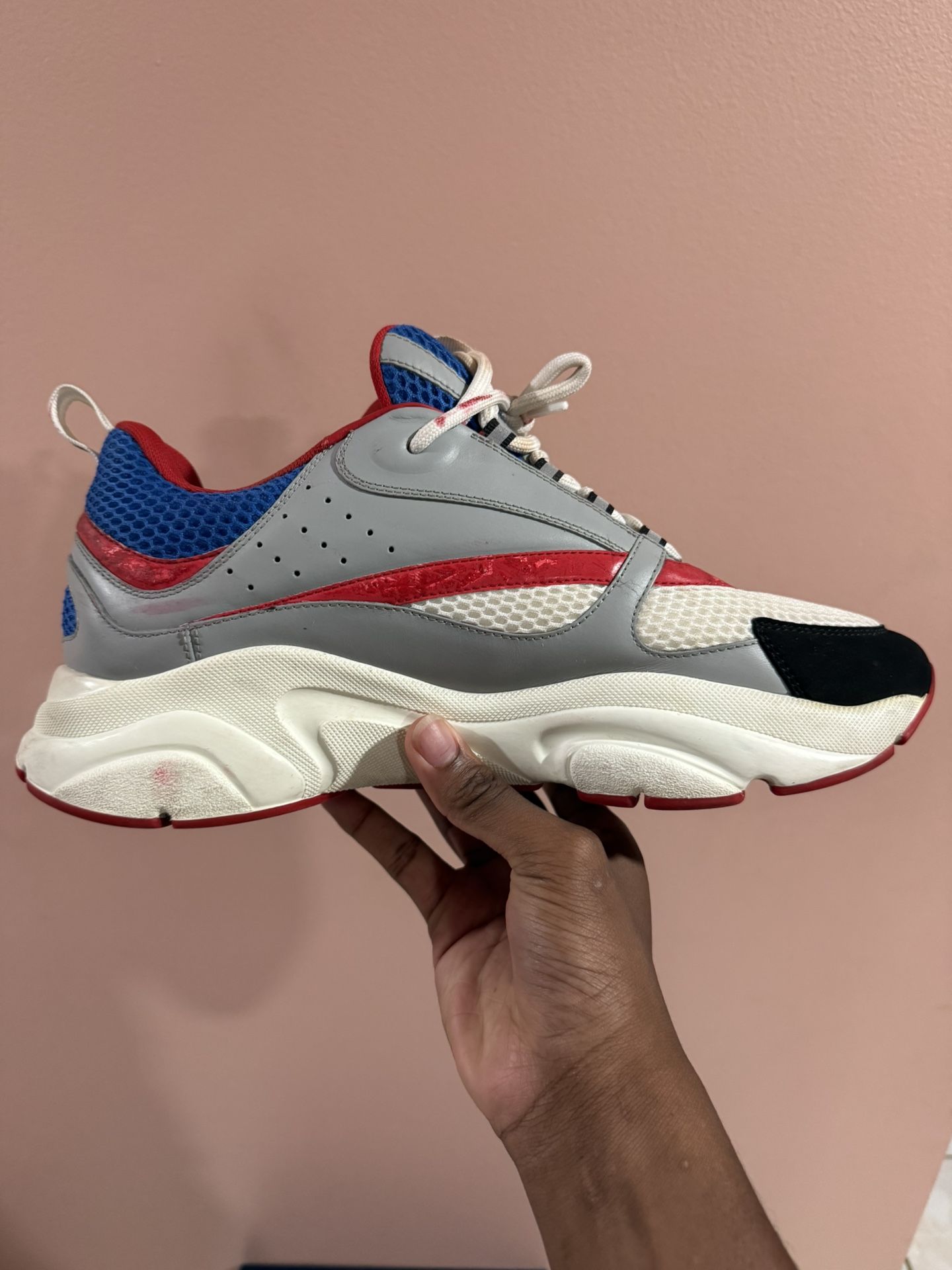 Dior B22 'Grey Red Blue