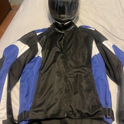 Motorcycle Helmet And Jackets