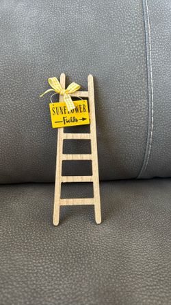 Sunflower Fields Mini Ladder Tier Tray Decoration