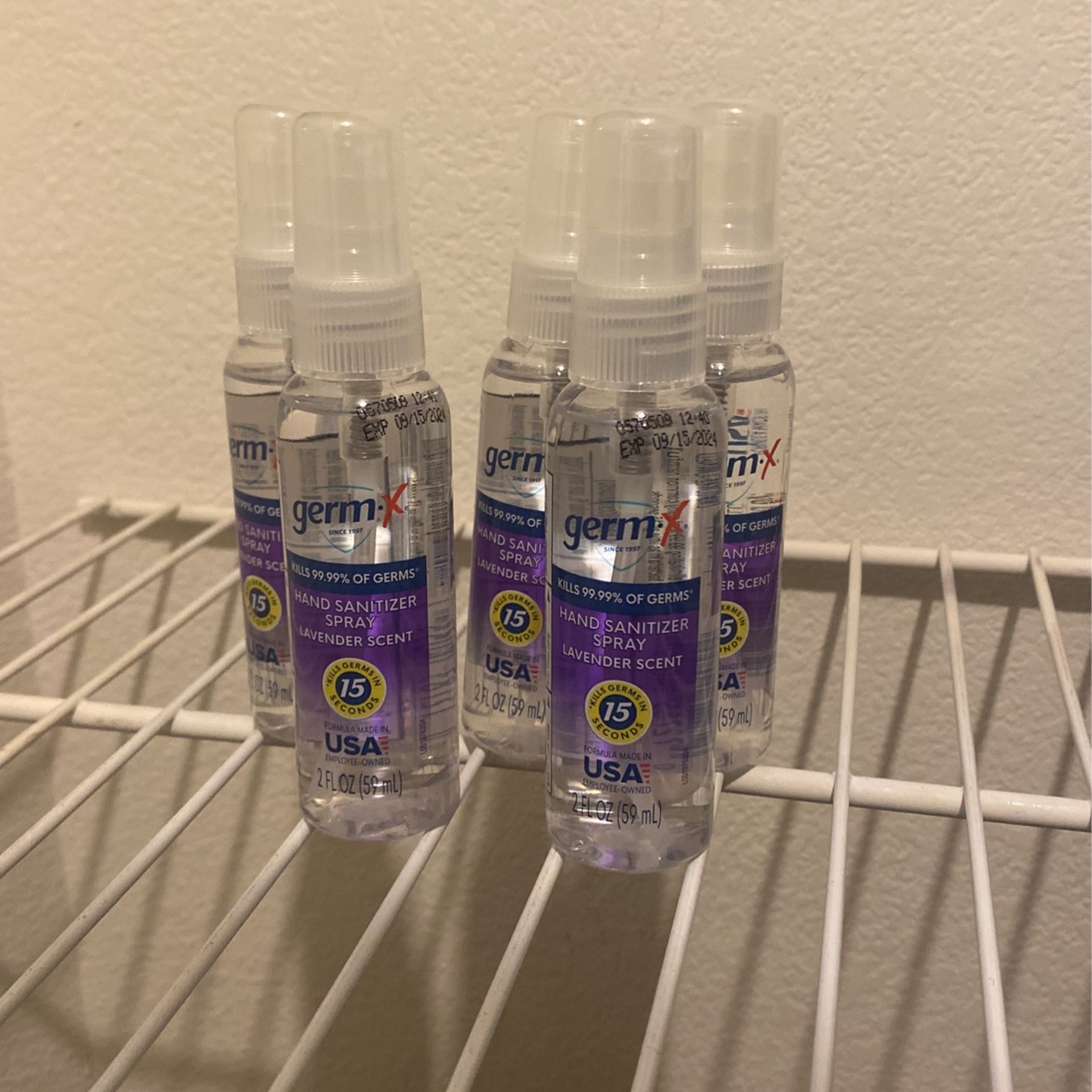 Spray Hand Sanitizer bottles (8)