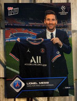 Lionel Messi signs with PSG