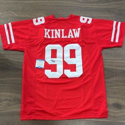 Signed Pro Jersey #99 Javon Kinlaw