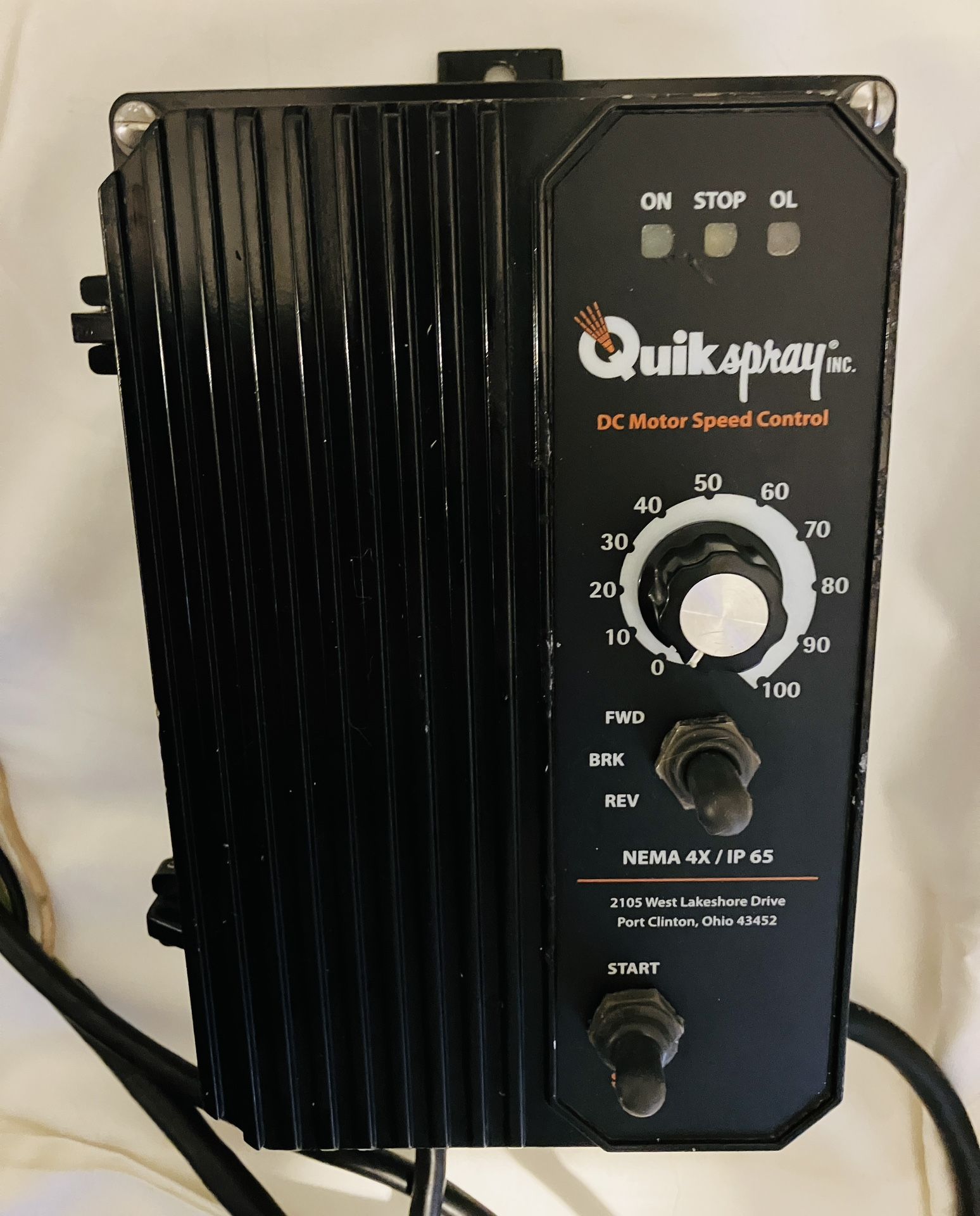 Quick spray / DC Motor Speed Control