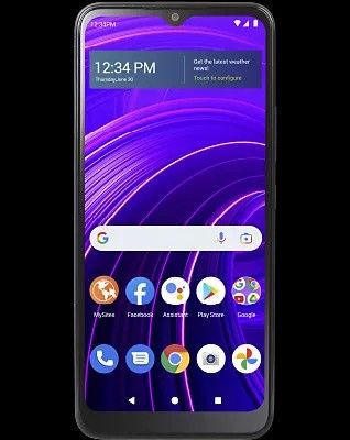 BLU View Speed 5G Smartphone with 6.5" diagonal HD+ Infinity display with 4GB RAM 64GB memory