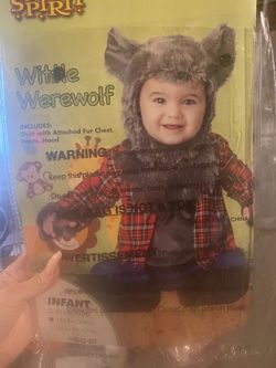 12-18 month old werewolf costume
