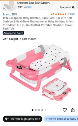 Bathtub baby