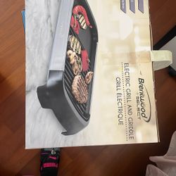 Brand New Electric Grill And Griddle 