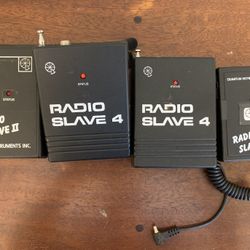 Quantum instruments motor drive Radio Slave I & II Frequency Wireless Receiver for Remote Flash Sync 