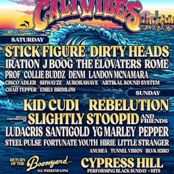 Cali Vibes Saturday VIP Tickets