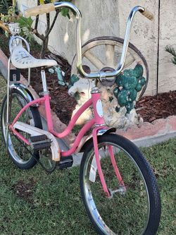Bike  pink  women's  schwinn stingray fair lady