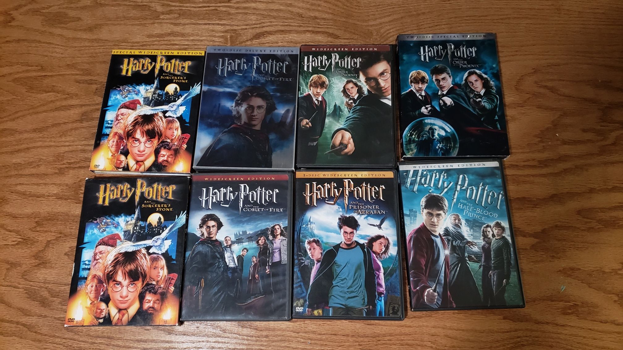 Harry Potter Variety DVDs