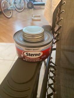 Sterno canned heat