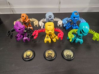 Bionicle Mctoran 2001 set of 6