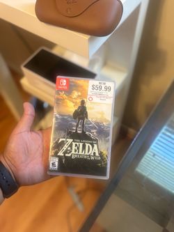 Zelda Breath Of The Wild - Nintendo Switch
