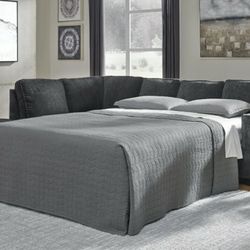 [SPECIAL] Altari Slate LAF Full Sleeper Sectional

