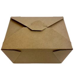 Vital International Solutions Take Out Box, Size #1, Kraft, 450 ct 32 OZ