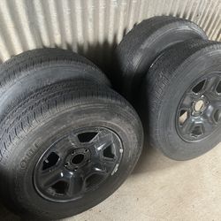 Bridgestone Jeep Tires With Wheels $200 OBO