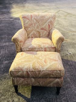 Gorgeous Chair And Ottomanttt