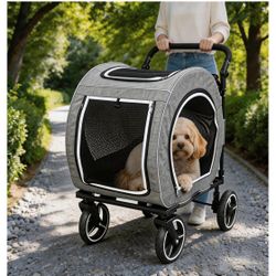 New small foldable pet stroller