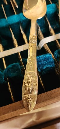 Vintage Thai Flatware setting for 12
