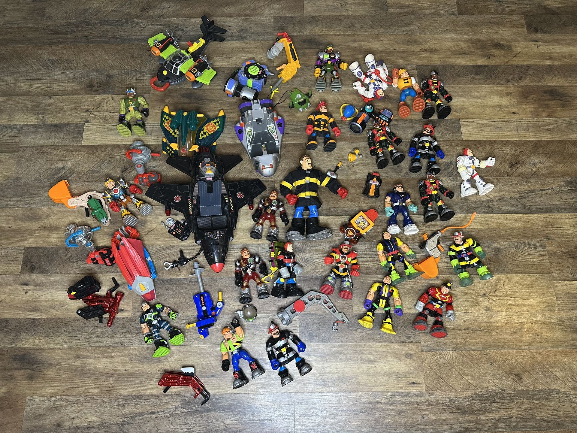 Rescue Heroes Mattel Fisher Price Huge Lot