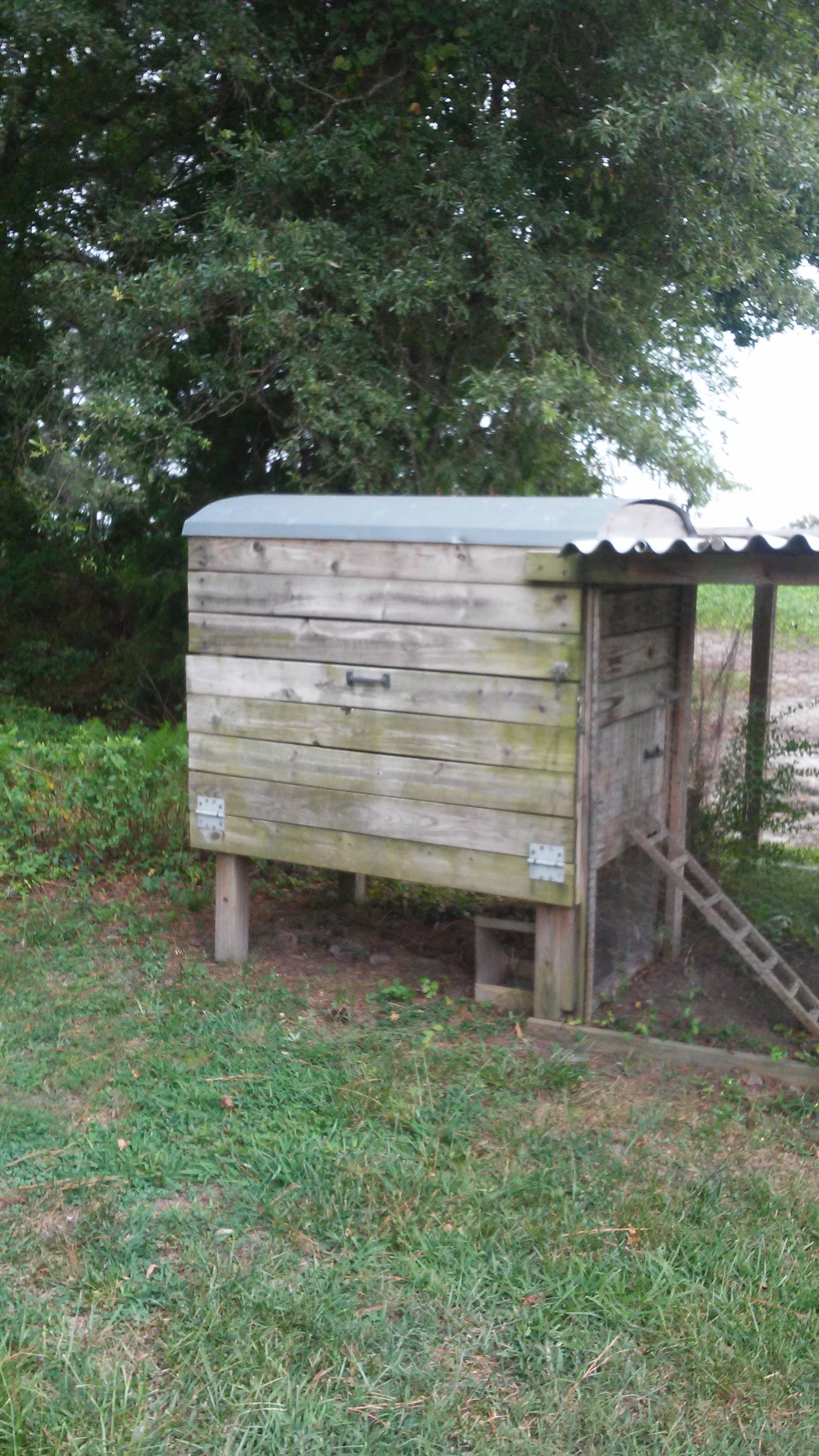 2 chicken coops