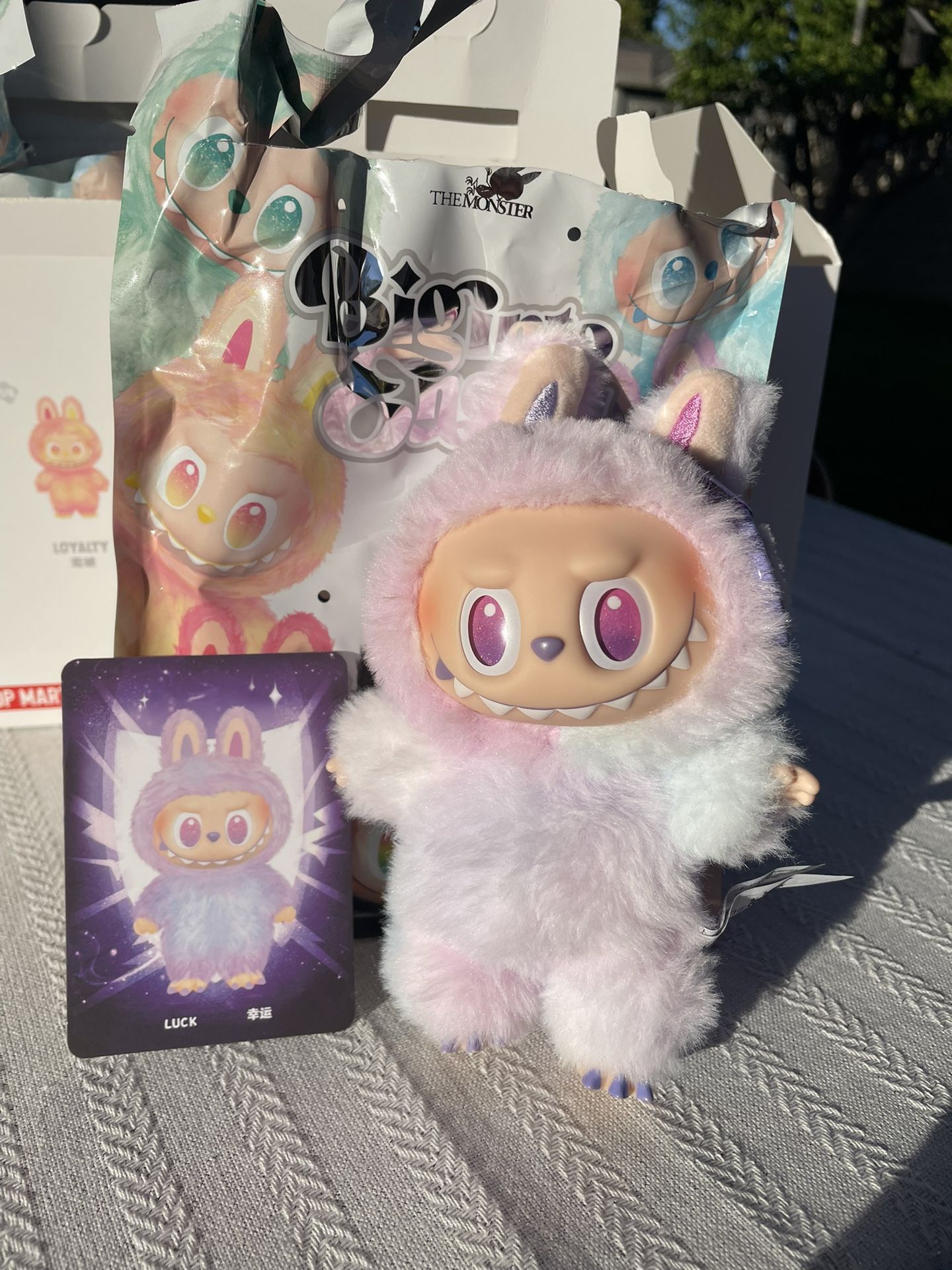 Labubu Big Into Energy Luck