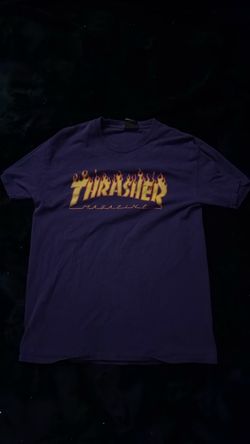 Purple thrasher shirt