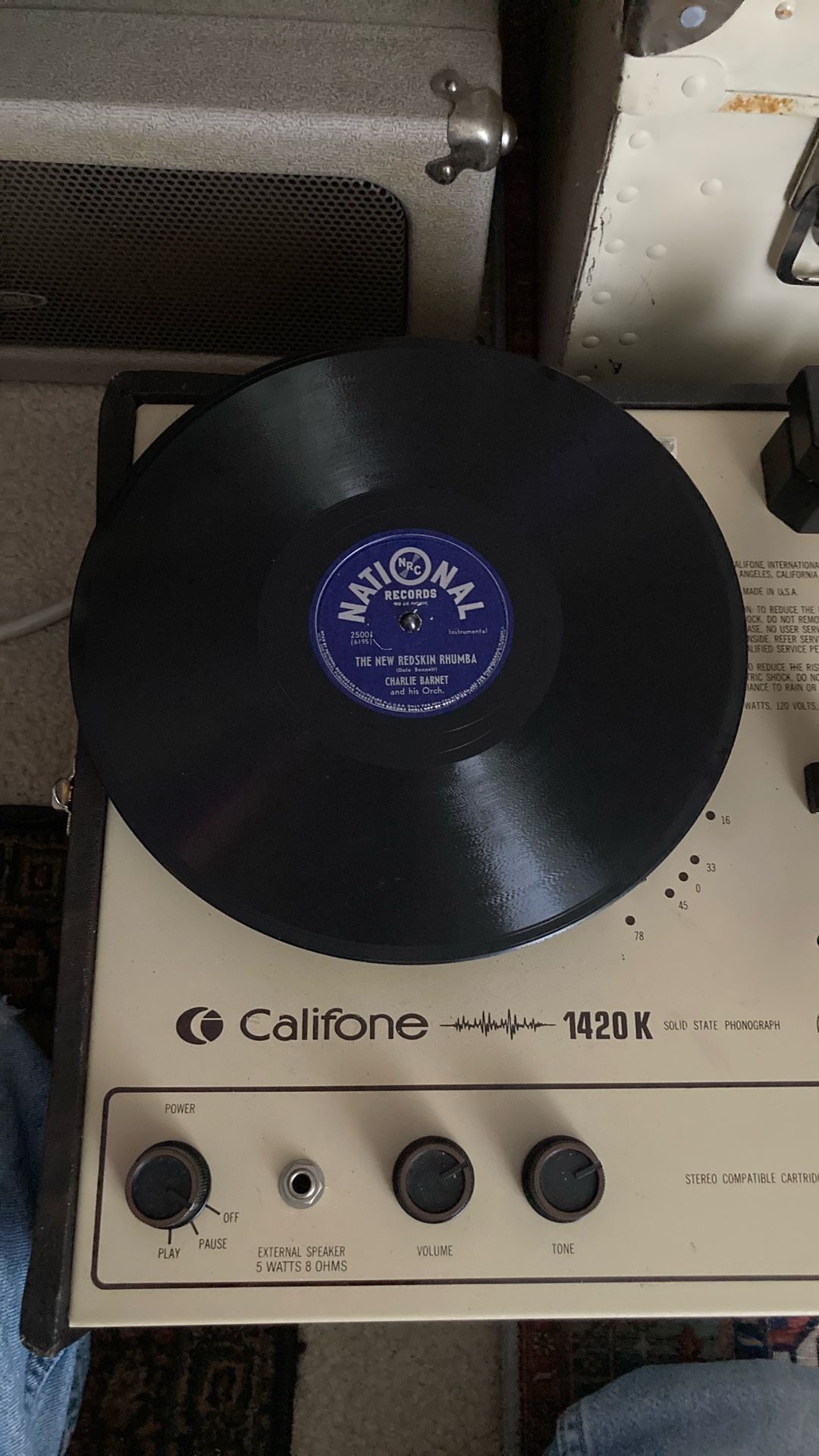 The New Red Skin Rumble / Cherokee By Charlie Barnet and his Orch.