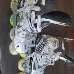 MISSION INHALER WM03 HOCKEY SKATES, SZ 4E