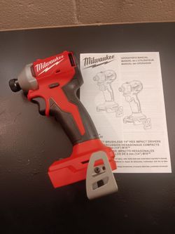 New milwaukee M18 3 speed brushless impact New  driver