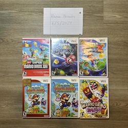 Nintendo Wii Games (Different Prices On Description)