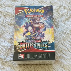 Pokemon TCG Battle Styles Build And Battle Box Brand New Sealed 