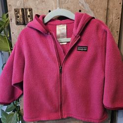 Patagonia Pink Fleece Zip Up Jacket
Size 2T
