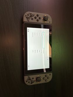 Nintendo Switch V2 Monster Hunter Rise Limited Edition – Console Only