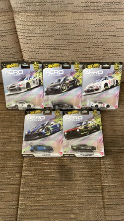 Hot Wheels Car Culture Aero Styles Complete Set 1-5