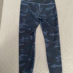 Lululemon Leggings Camo Blue