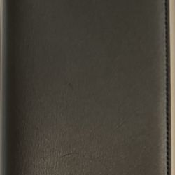 $5 NEW iPHONE X  LEATHER CASE (Charcoal) 