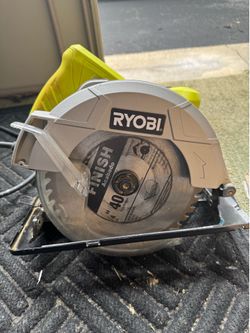 Ryobi 7 1/4 in circular saw corded