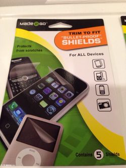 Lot of 4 iPhone /universal device screen protectors