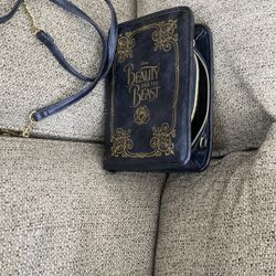 Beauty And The Beast Book With Strap Handbag