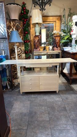 Antique bar cabinet