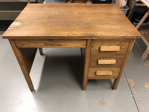 Vintage Jasper Office Desk For Sale In Portland Or Offerup