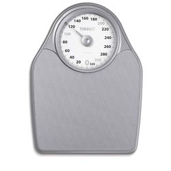 Thinner by Conair Bathroom Scale for Body Weight