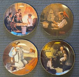 Norman Rockwell Norman Rockwell Collector Plates, priced per plate.