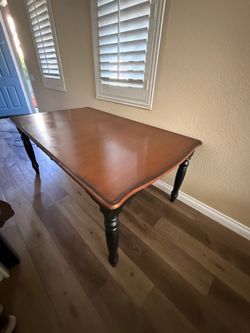 Solid Wood Dining Table & Chairs