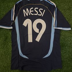 Messi Argentina Retro Jersey 