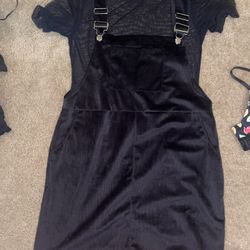 Never Worn Shein Corduroy Overall Dress Size L