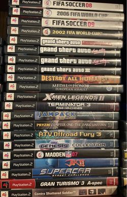 Ps2 video games