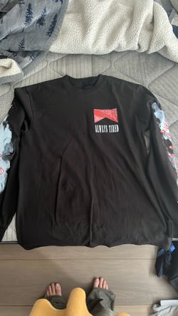 always tired long sleeve shirt / size large